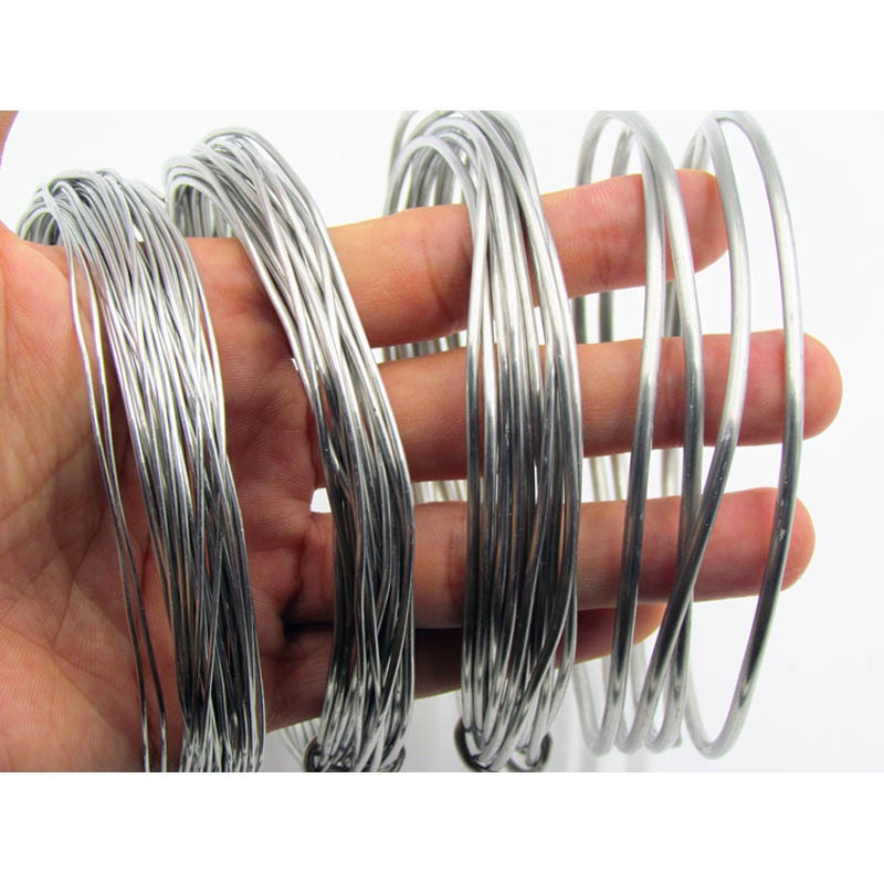 Fio de alumínio diy boneca suporte cerâmica argila escultura ferramentas molde esqueleto quadro 1mm 1.5mm 2mm 3mm ferramentas cerâmica