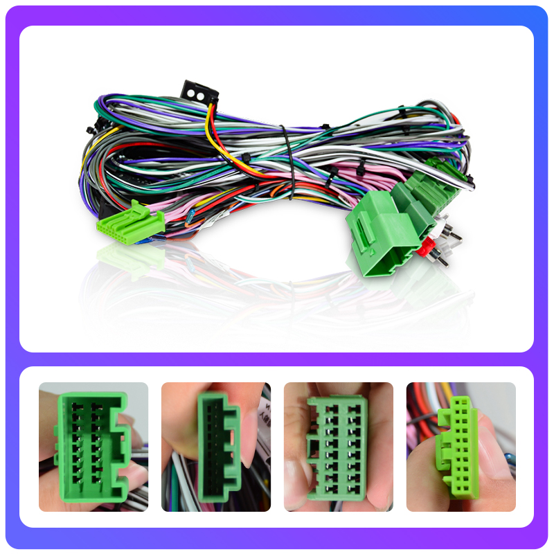 Junsun Android Radio optische faser Adapter Kabel für Volvo XC90 2004