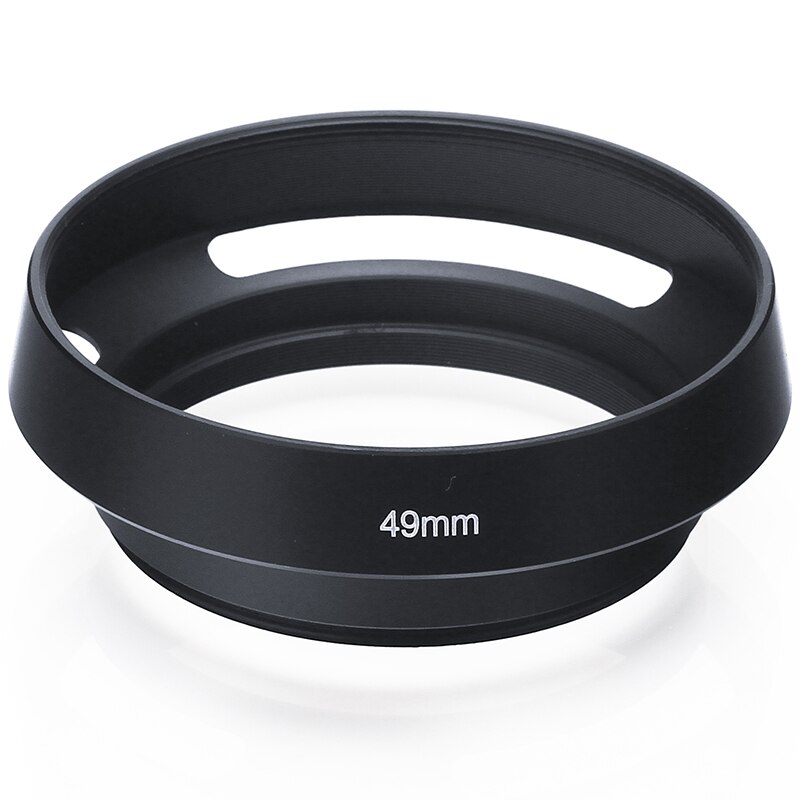 Camera lens hood para sony RX1 RX1R RX1RII II lente de 49mm