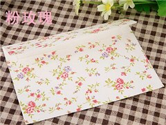 12pcs/lot exquisite flower envelope letterhead cherry roses letter paper fresh and floral envelope love letters: 2