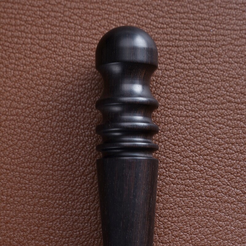 Multi-Size Wood Polish Slicker Round Burnishing Leather Edge Polished Tools Purple Sandalwood Grinding Sticks Trim Grinding Rod