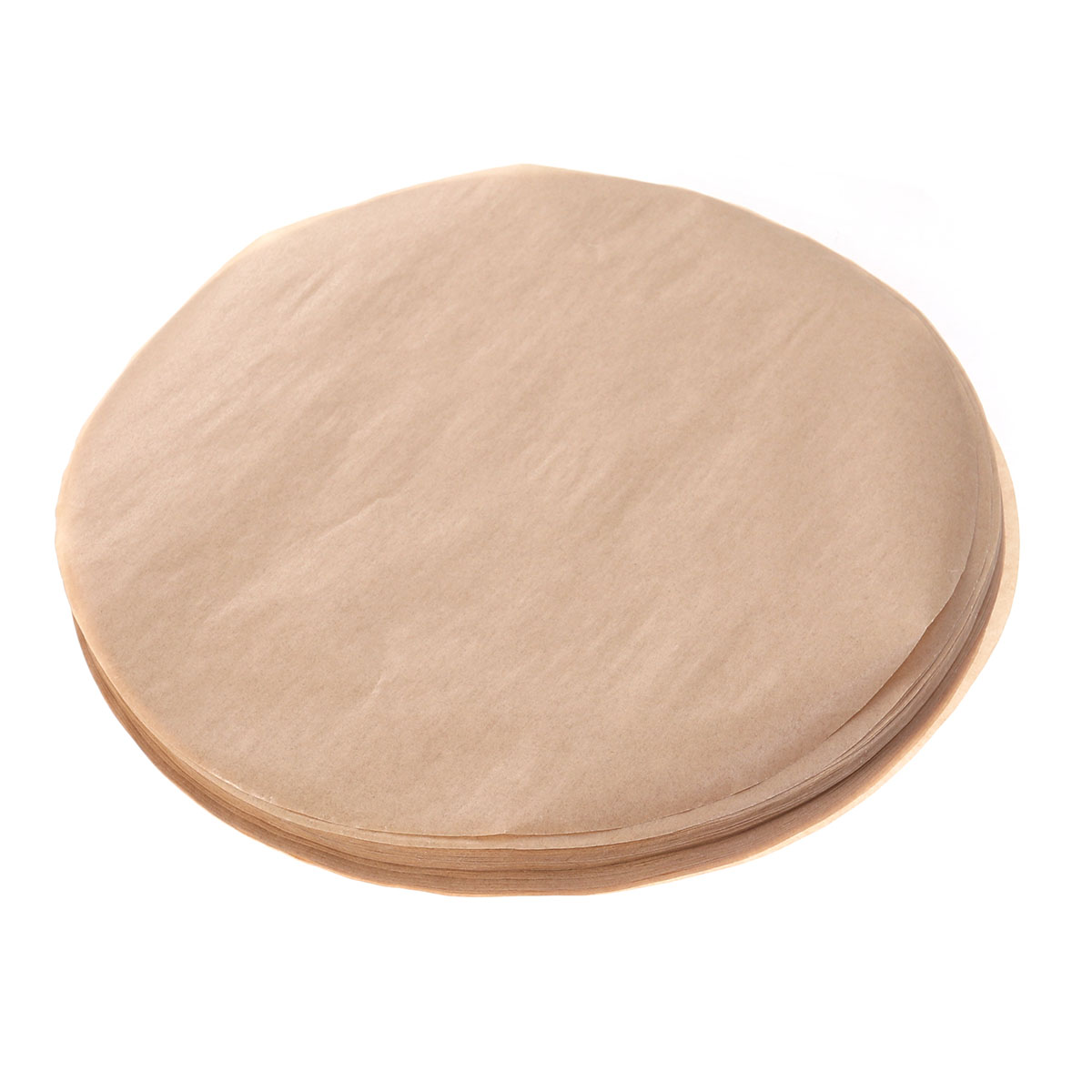 100 pcs 9 Inch Perkament Papier Hittebestendig Primaire Kleur Non-stick Ronde Cake Papier Bakpapier voor BBQ cake Brood