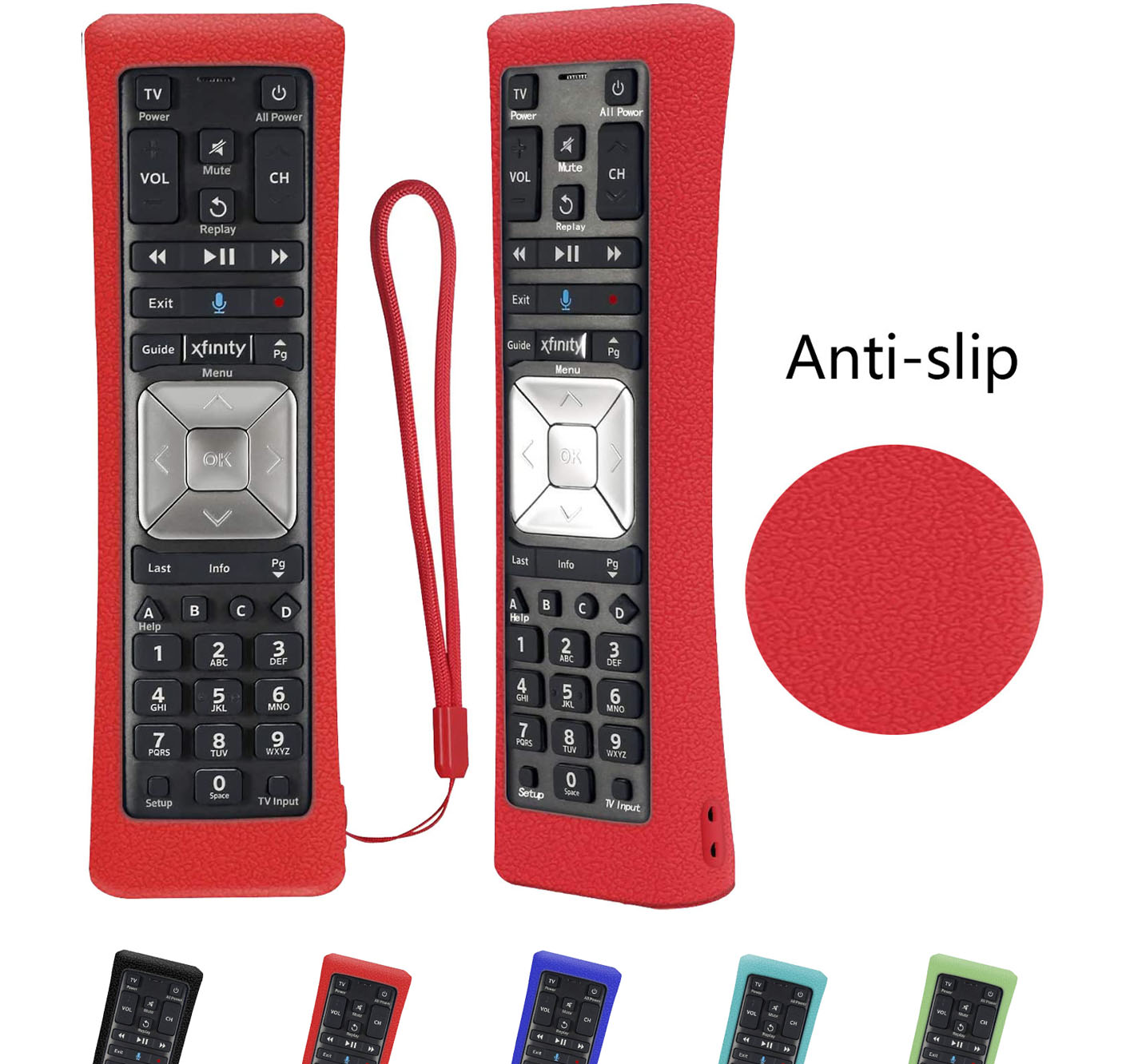 Silicone Remote Case Voor Xfinity Comcast XR11 Premium Voice Activated Kabel Tv Backlit Shockproof Wasbare Huidvriendelijke Cover