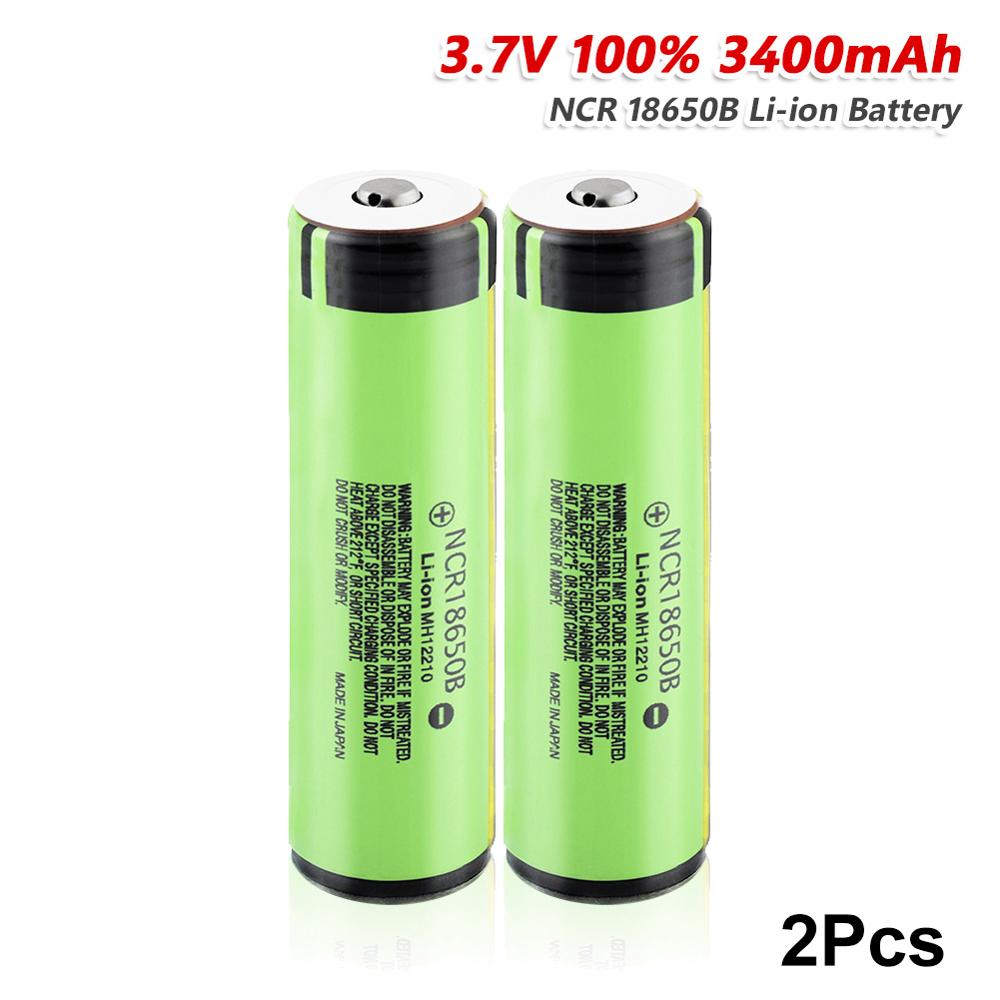 Ycdc Originele Ncr 18650B Batterij 3.7V 3400Mah 18650 Lithium Oplaadbare Batterij Ontlading 20A Voor Zaklamp Batterijen Speelgoed