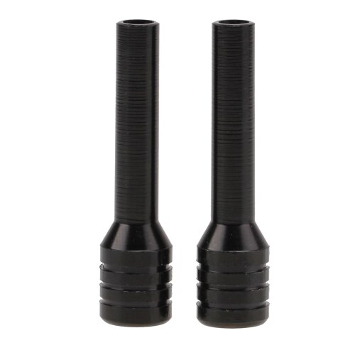 4pcs Car Alloy Door Lock Pins Lock Button Pin Screw Knob for Volkswagen VW POLO Golf 4 Golf 6 Golf 7 CC Tiguan Passat B5: Black-2pcs