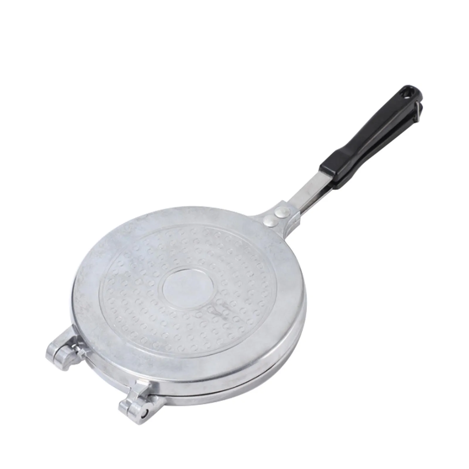 Double Sided Frying Pan Aluminum Alloy Nonstick Pancake Pan Sandwich Baking Pan Maker For Kitchen Omelets Pancakes Breakfast: WHITE