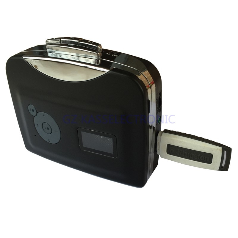 Kassettband omvandlare, konvertera gammal bandkassett till  mp3 in u flash -disk direkt direkt utan datorbehov