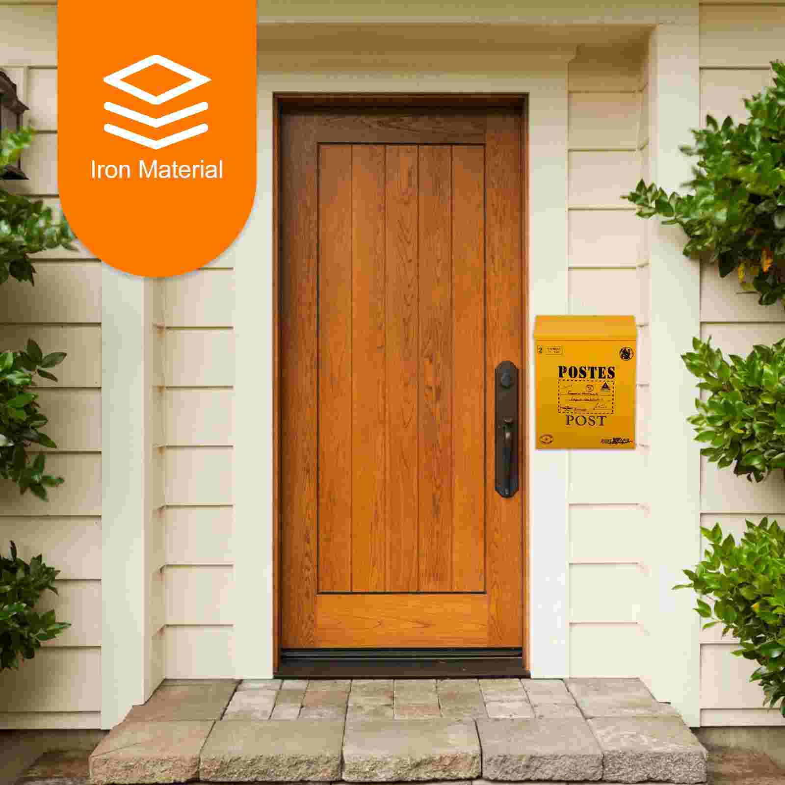 1 Pc Mailbox Klacht Doos Muur Heuvel Mailbox Afsluitbare Case Voor Home Tuin Kantoor