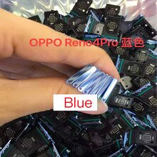 10pcs supporto per vassoio Sim per Oppo Reno 4 Pro Reno4 Pro SIM Card Tray Slot Holder Adapter Socket parti di riparazione: Blue