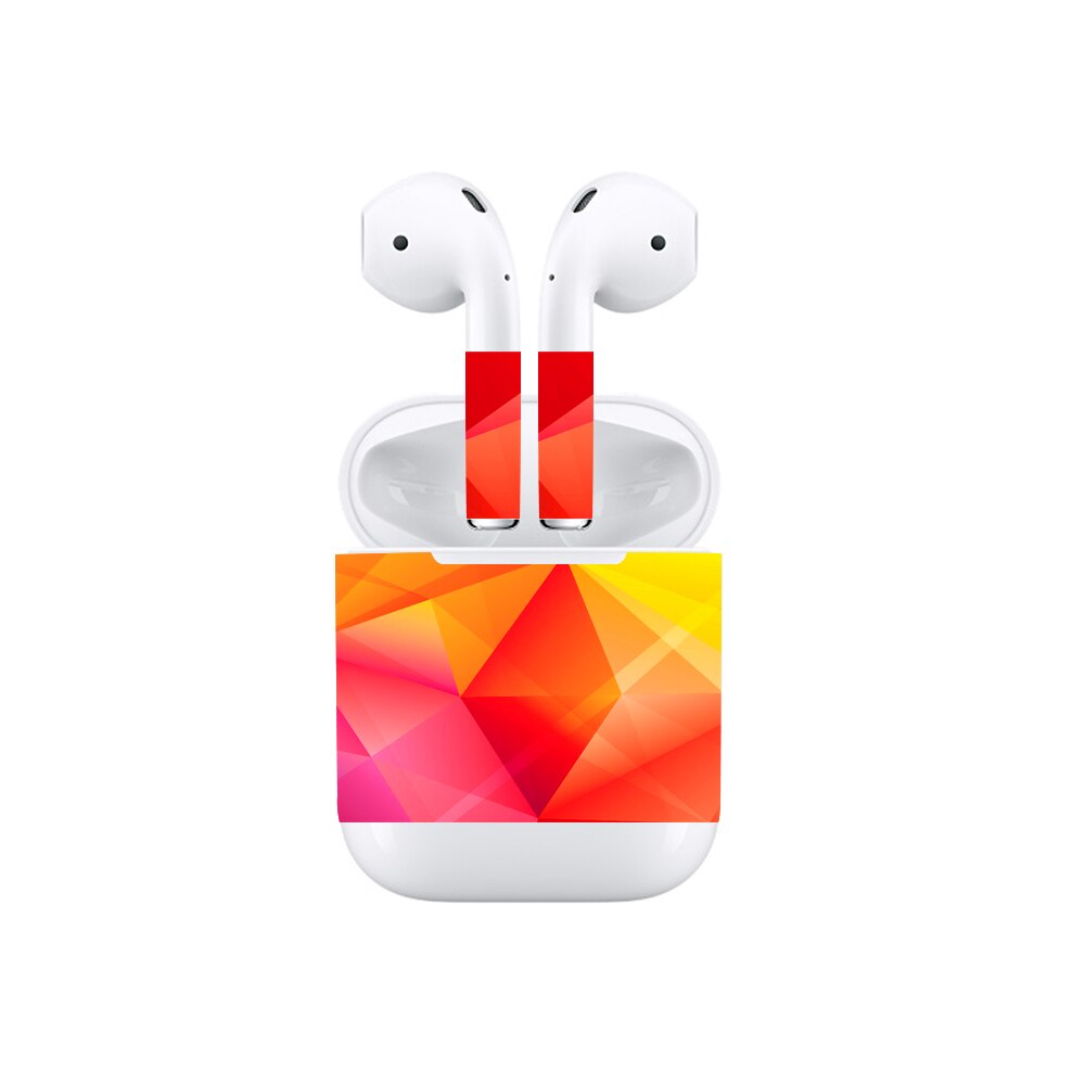 Beschermende Skins Voor Apple Airpods Vinyl Ekind Sticker Oortelefoon Verwijderbare Lijm Decoratieve Decal Film Voor A1602: 2