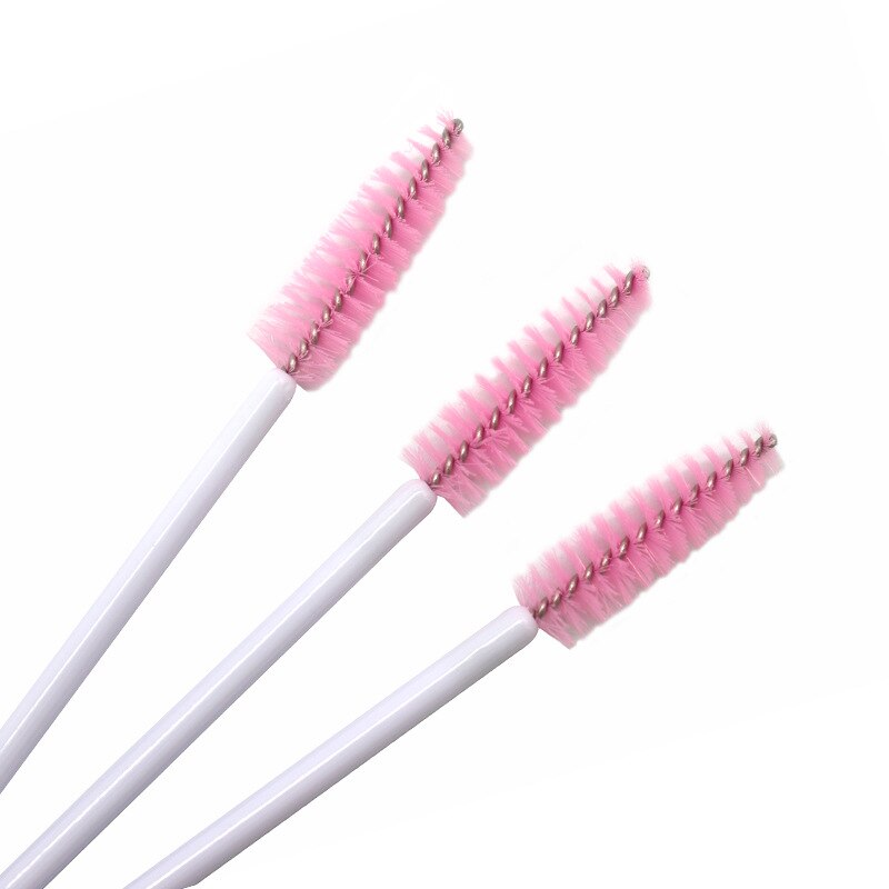50 Pcs Disposable Eyelash Brushes Mascara Eye Lash Wand Microbrush Brushes for Women Eyelash Extension Makeup Tools: AA101-02