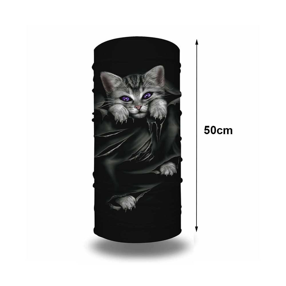 1pc färgglada unisex coola magiska ansikte bandana täckrör hals halsduk pannband utomhus huvudbonader sporttillbehör