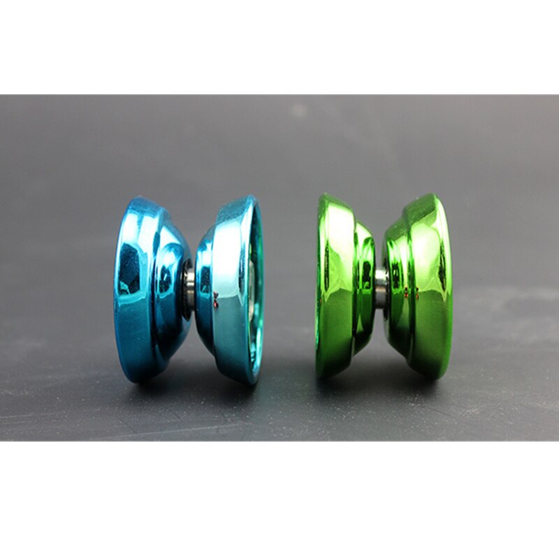 Metall yoyo boll barn leksaker bärande snöre trick jojo boll barn spinner roliga yoyo leksaker игрушки