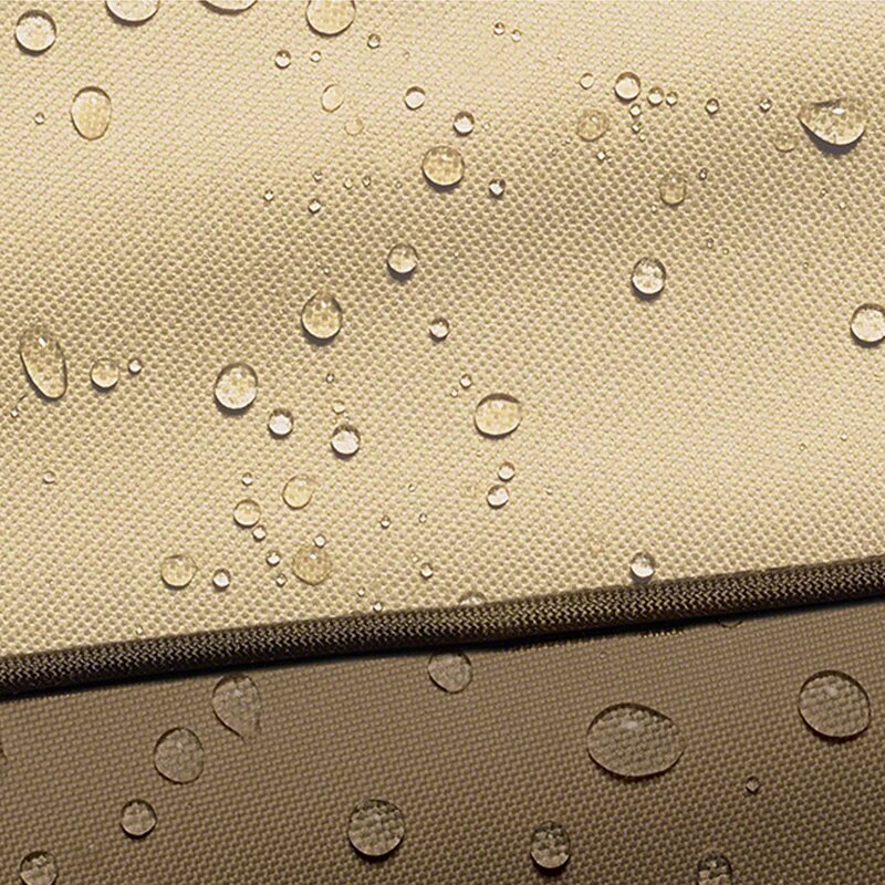 Draagbare, opvouwbare stoelhoes voor buiten met trekkoord, sneeuwbestendige en waterdichte hoes voor tuin en terras