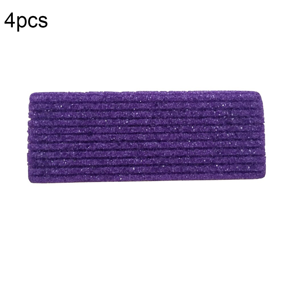 4Pcs Rechthoek Puimsteen Dode Huid Eelt Remover Voetverzorging Pedicure Tool Voet Puimsteen Puimsteen Scrub Eelt Scrub verwijderen