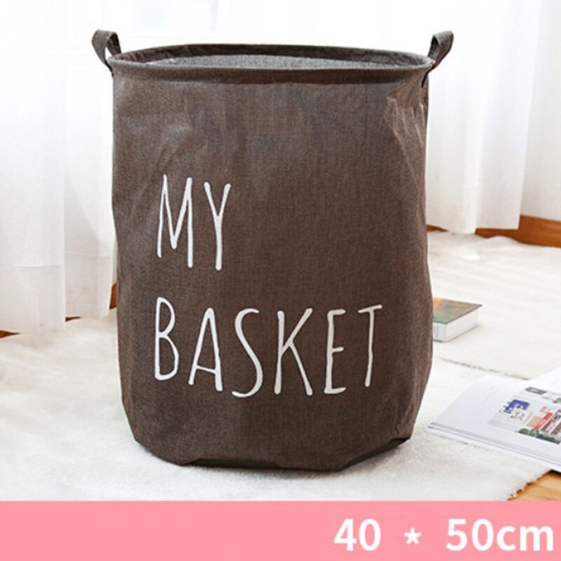 Fabric Laundry Basket Toy Storage Box Large Capacity Waterproof Folding Laundry Basket Portable Bathroom Storage Basket: 6 Laundry Baskets
