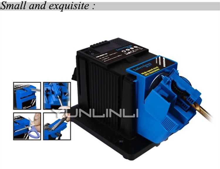 Electric Twist Drill Sharpening Machine Mini Grinding tools Multi-function Knife Sharpener S1D-DW01-56