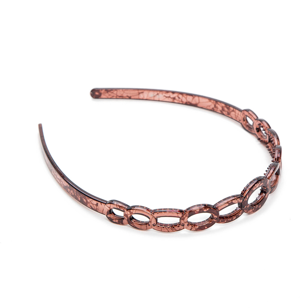 Elastic Waterproof Hairbands Toothed Hair Hoop for Adults Big Washing Face Wide Shatterproof Plastic Headband