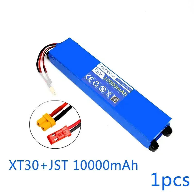 For M365 36V 6Ah 10S3P 18650 Lithium Battery Pack 20A BMS Suitable for Xiaomi PRO Bicycle Kick Scooter Long lasting battery life: PURPLE