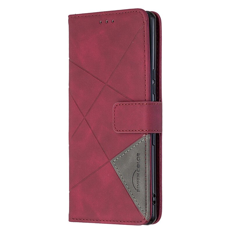 Magnetische Flip Case Op Voor Xiaomi Redmi 9 T Coque Leather Cases Xiomi Redmi 9 T Redmi9T Kaarthouder Portemonnee telefoon Cover Capa: Rood