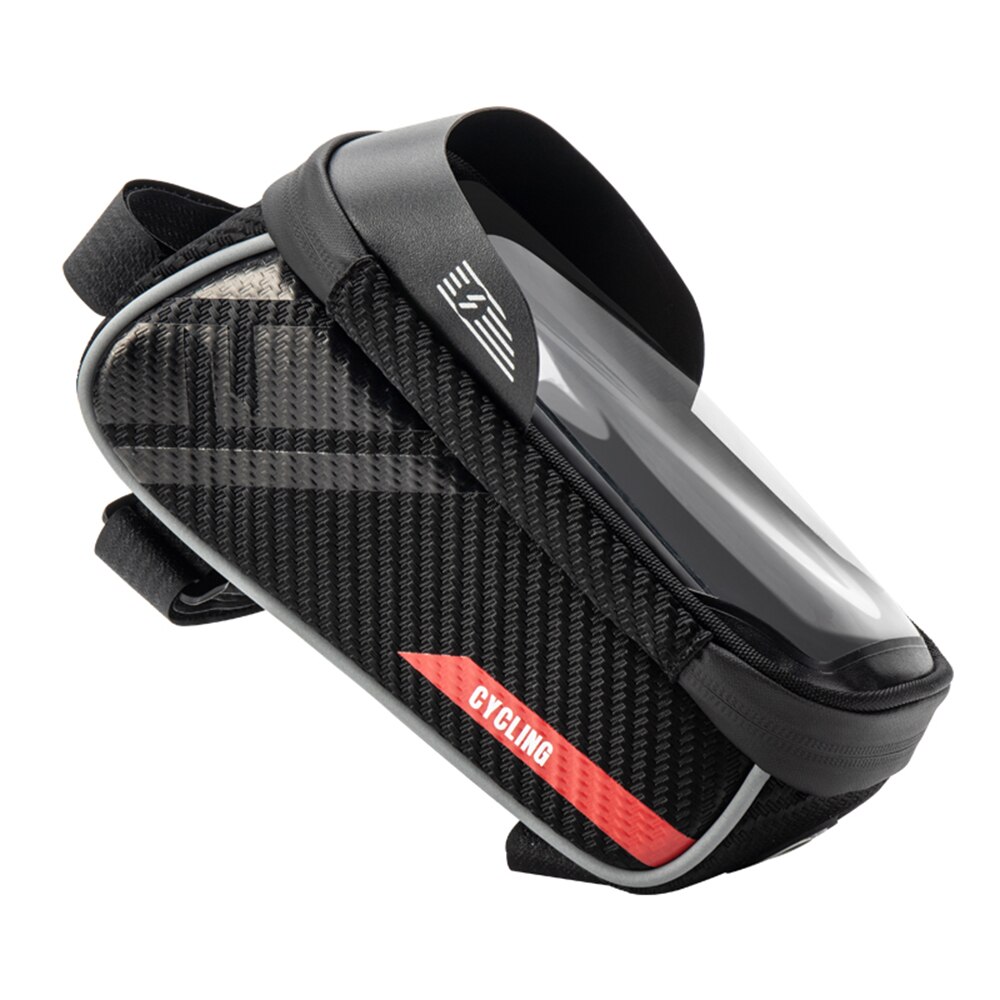 Fiets telefoon houder tassen waterdichte voor frame bovenbuis tas met touchscreen telefoon houder fiets fiets telefoon tas pack