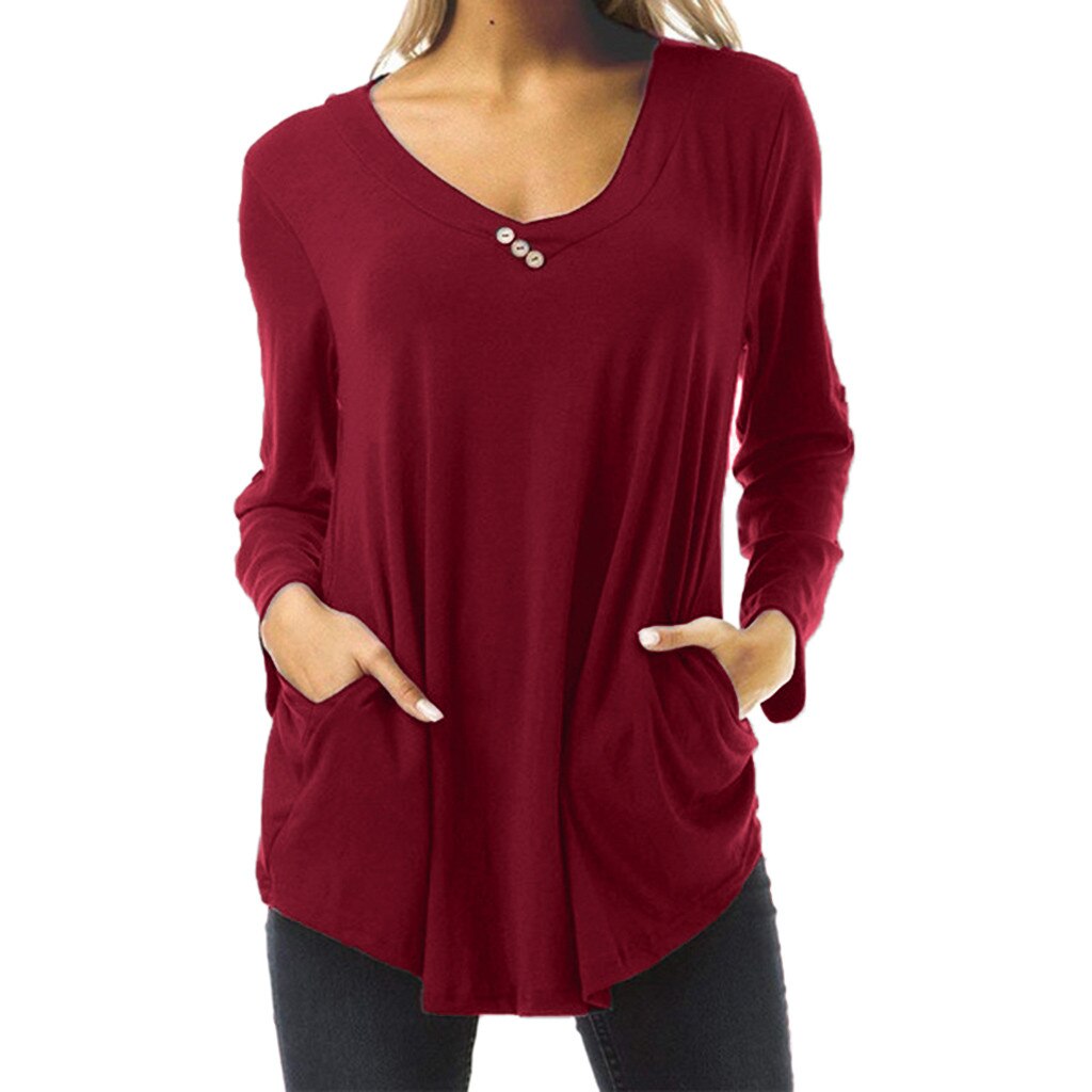 Grace Karin Dames Casual Business Top met Lange Mouwen Party Blouse Bowtie Bovenstuk, XXL