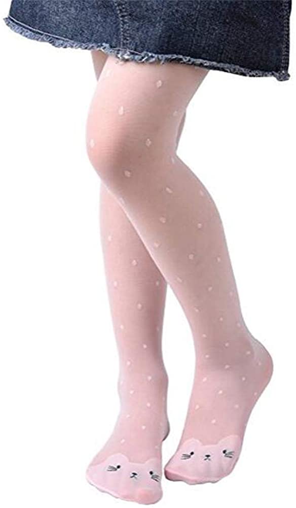 Kids Meisjes Zachte Dans Kant Dunne Panty Panty Broek, Sheer Panty Kousen Pantihose Meisje Roze Kids Visnet Panty
