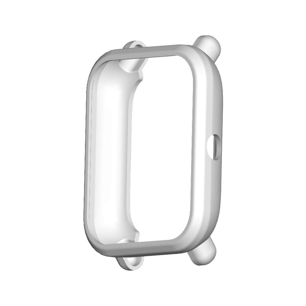 Weiche TPU Fall Abdeckung Schützen Shell Für Huami Amazfit Bip S Smart Uhr Abdeckung Schutz Fall Zubehör Silikon Protector: White