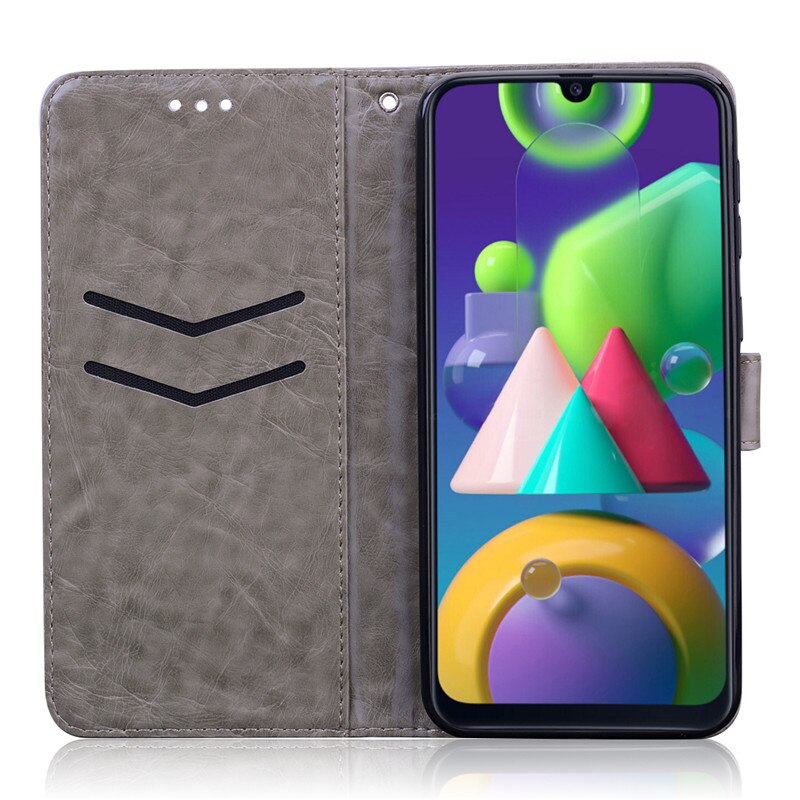 Voor Samsung M30S Case SM-M307F SM-M307FN SM-M307F/Ds SM-M307FN/Ds Lederen Portemonnee Flip Case Voor Samsung Galaxy M30S case Coque