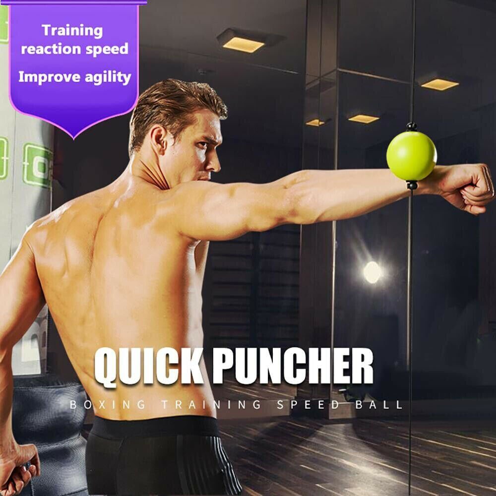 Sugekopp oppheng boksing reaksjon ball boksing trening Fitness justerbart dobbelthodet tilbehør