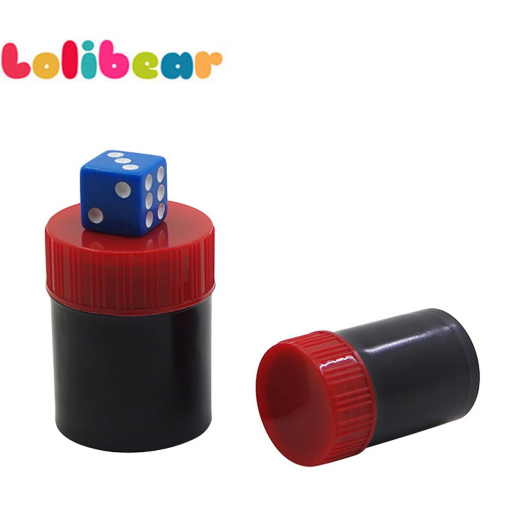 Luister dobbelstenen doos-magische rekwisieten goocheltrucs close-up magisch speelgoed pratende dobbelstenen telescoop verrekijker magisch speelgoed voor kinderen