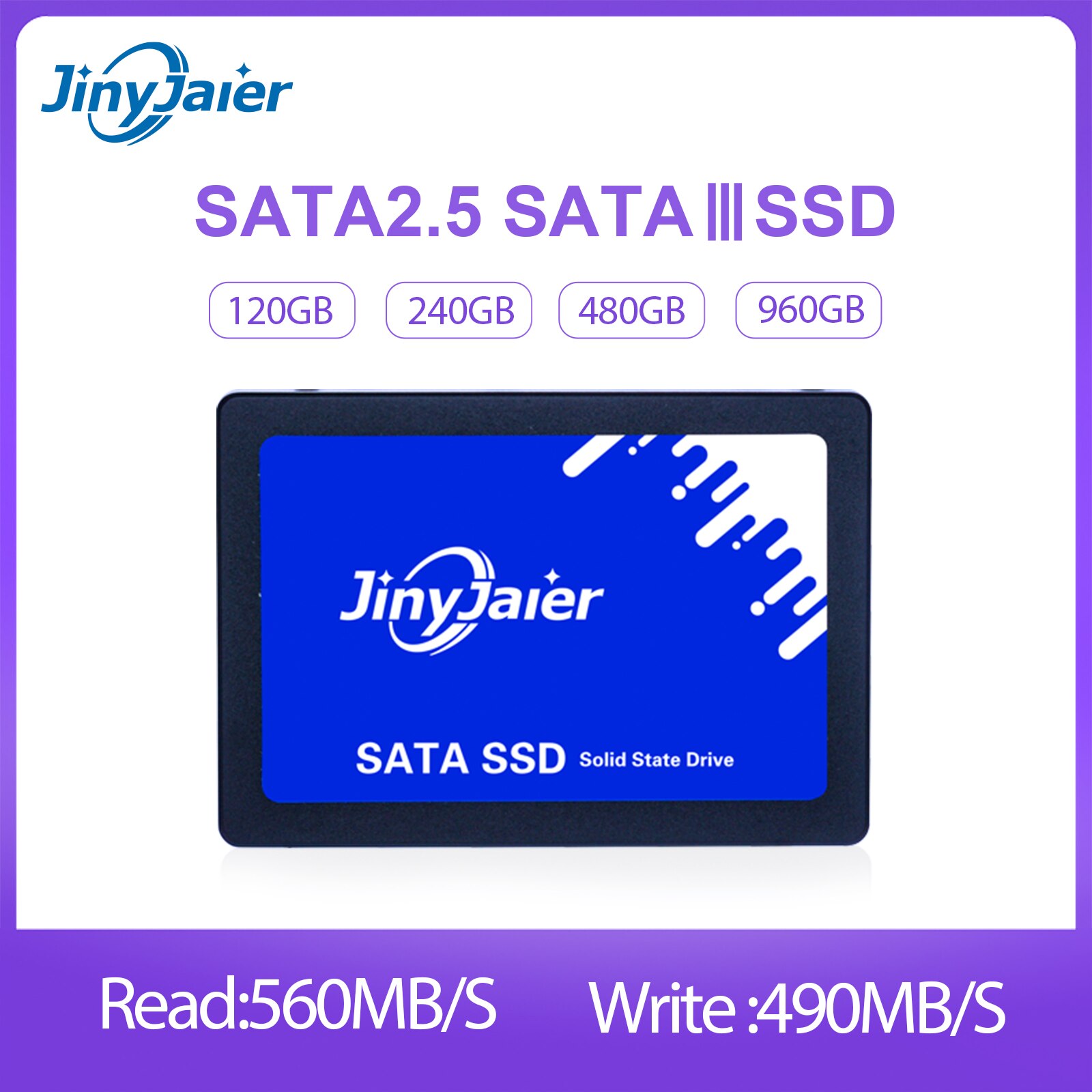 Jinyjaier Sata 2.5 Ssd 240 Gb 120Gb Ssd 120Gb 1 Tb 480Gb Hard Drive Disk Interne Solid state Disks Voor Pc Ssd 240 Gb 120Gb SATA3