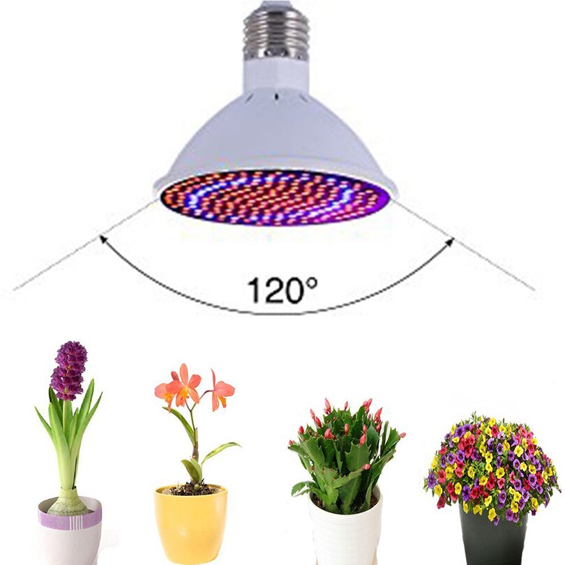 E27 plantengroeilampen in-line led-kralen 2w 3w 5w 7w rood en groen licht om de fotosynthese van planten te bevorderen voor binnenplantlampen