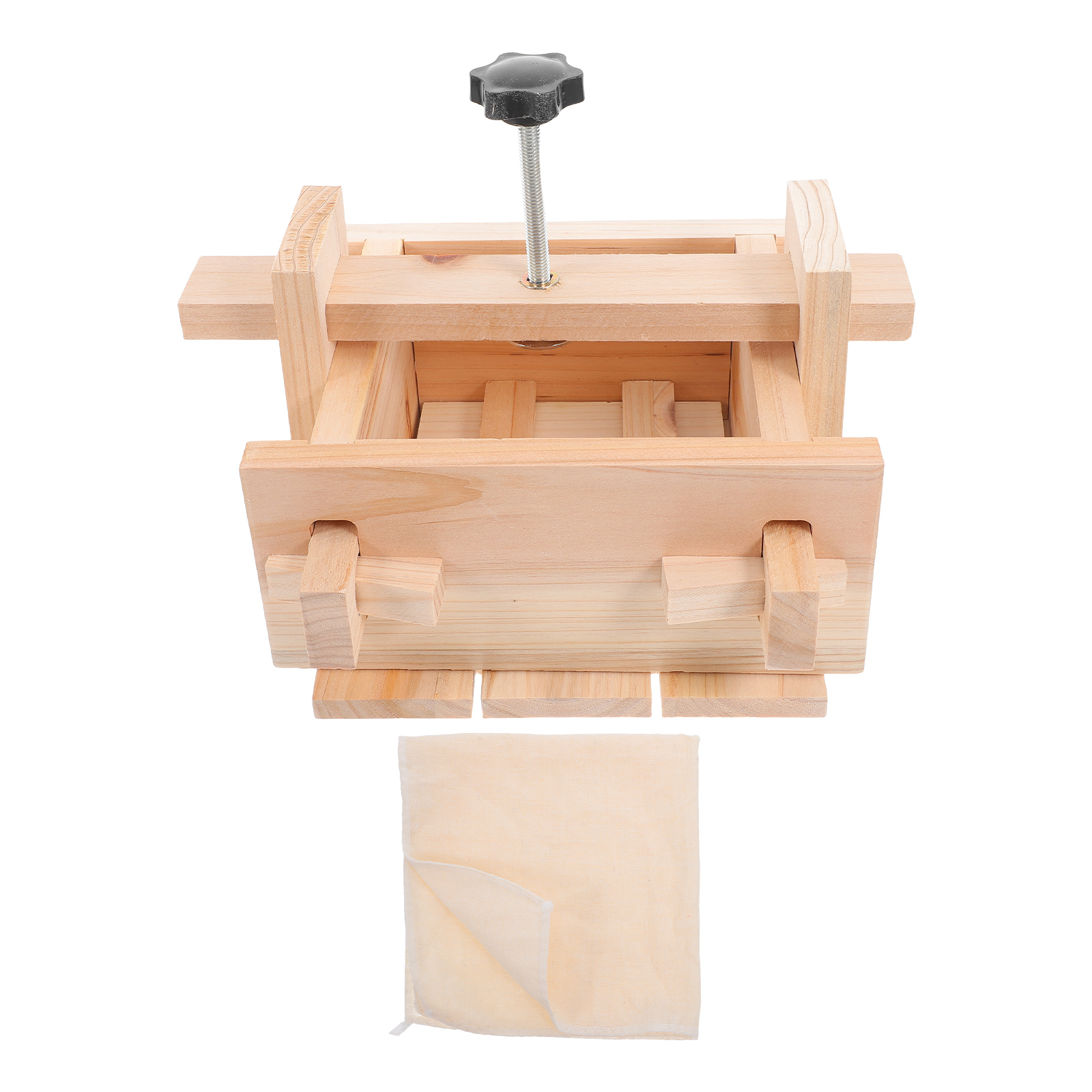 Molde para hacer Tofu, herramientas manuales de prensa, moldes para cuajada de frijol de madera, queso, pequeño Kit casero, cocina versátil de precisión