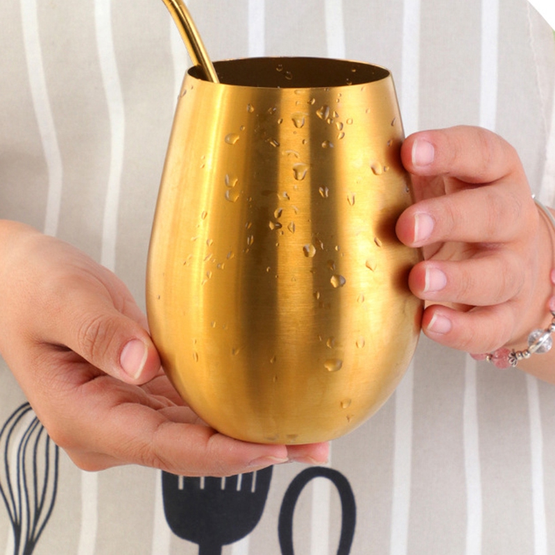 500ml öl vin kopp öl tumbler cocktail juice mjölk kopp metall dricksmugg