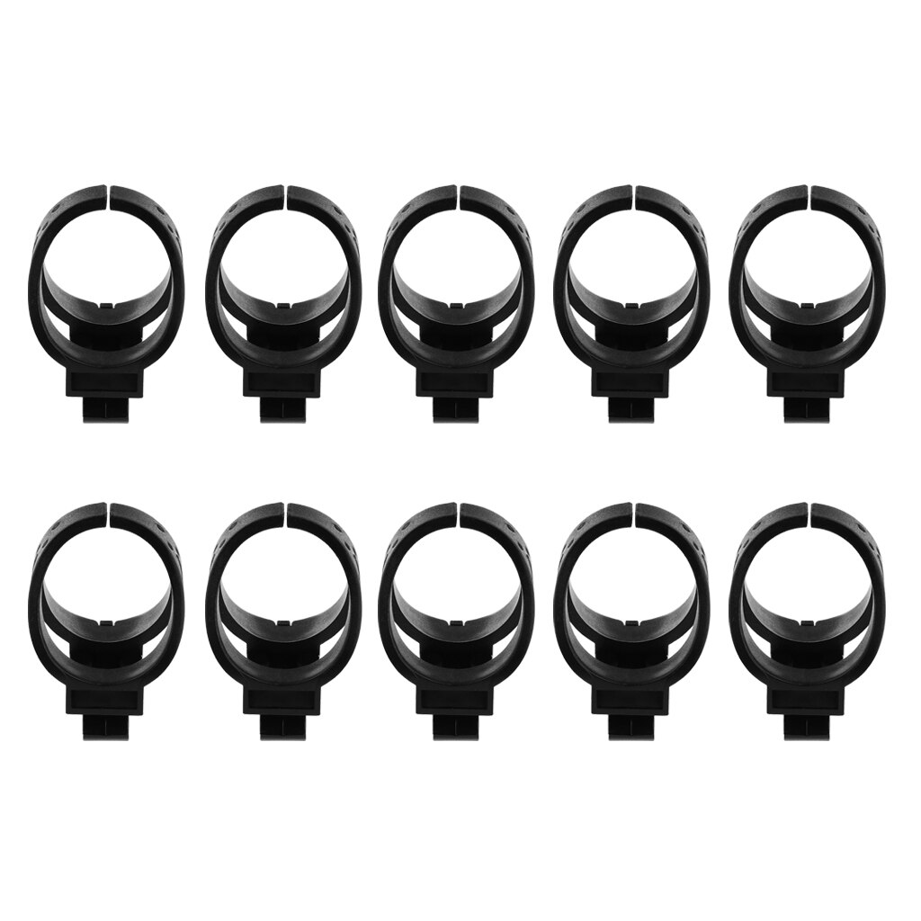 10 Stuks Universele 26 Mm/1 Inch Duiken Quick Release Snorkel Keeper Afneembare Clip Voor Bevestiging Aan Een duikbril