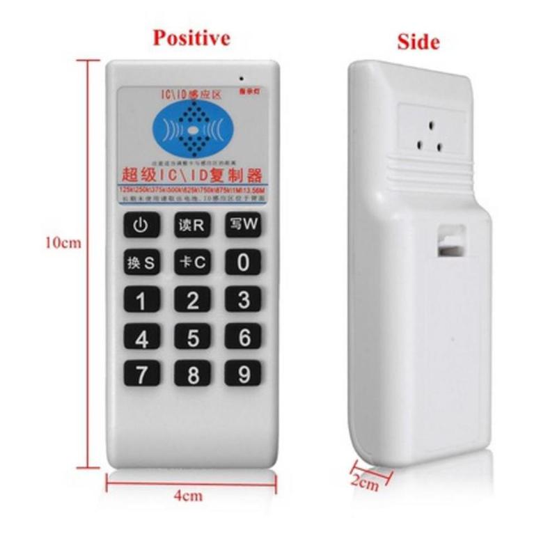 Handheld RFID NFC 125Khz-500Khz Reader Duplicator IC 13.56MHZ Smart Cloner Card ID Copier ReWriter Cards key Suit