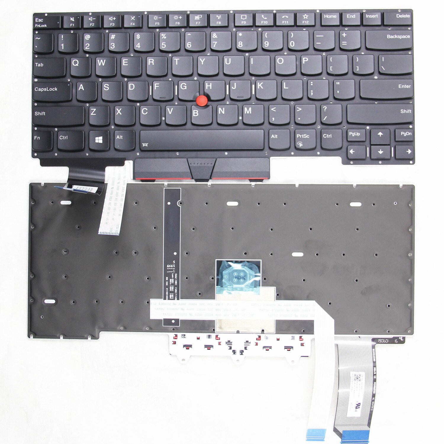 US Original Keyboard For Lenovo Thinkpad E14 R14 S3 Gen2 E15 R15 English Laptop Keyboard with backlit: E14R14S3Gen2 backlit