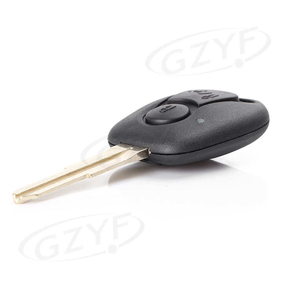 2 knappar ersättande yttre skal nyckelfodral  pg190 fjärrnyckel skal för ssangyong actyon / kyron / rexton