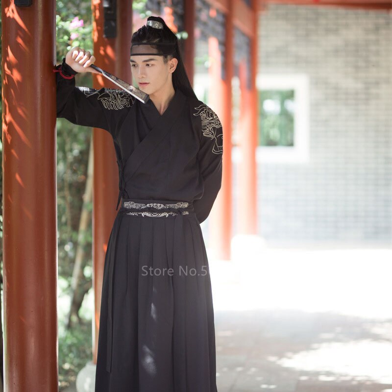 Japońnarty samuraj rękojeść retro Sakura mężczyźni para kimono Haori spódnica jednolity kolor Yukata moda tradycyjne ubrania sukienka