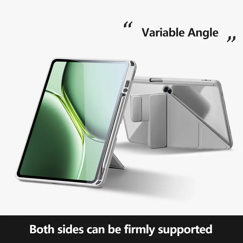 Case for OPPO Pad 2 4 Pro 13.2'' Neo OnePlus Pad 2 12.1 Pro 12.1 Pad 11.61 GO 11.35 Acrylic Shockproof Buckle Tower Cover