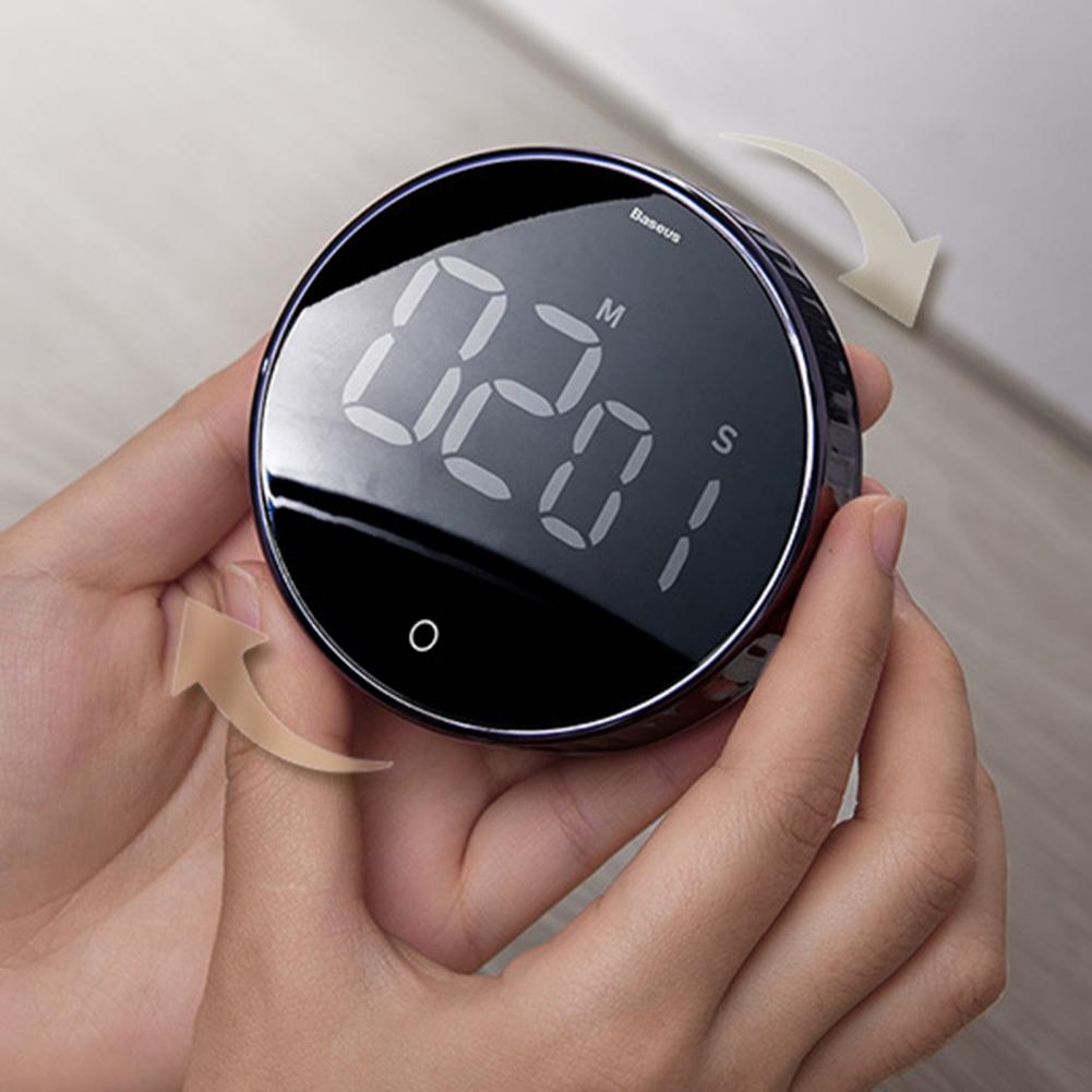 Magnetic Kitchen Timer Digital Timer Manual Countdown Alarm Clock Mechanical Cooking Timer Cooking Shower Study Stopwatch