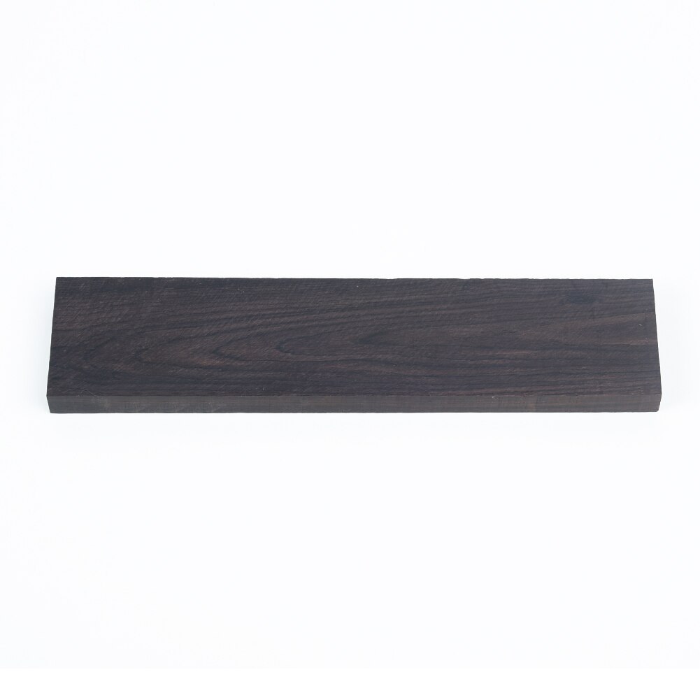 20 x 4.5 x 1.1cm svart ibenholt treblokk diy tømmer møbler