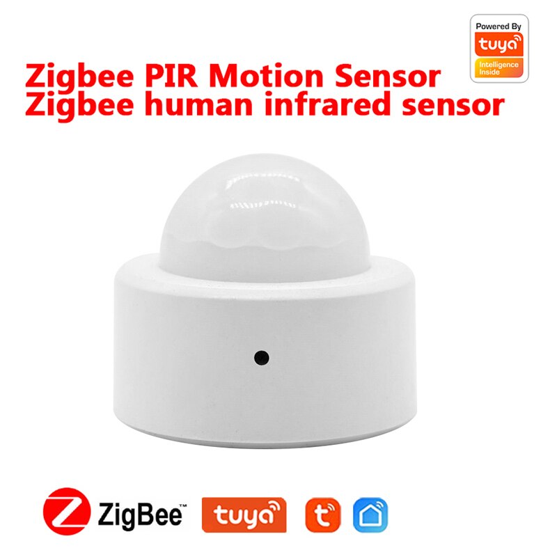 Tuya Zigbee3.0 Human Body Sensor Wireless Smart Body Movement Mini PIR Motion Sensor Home Automation Detector Alarm System