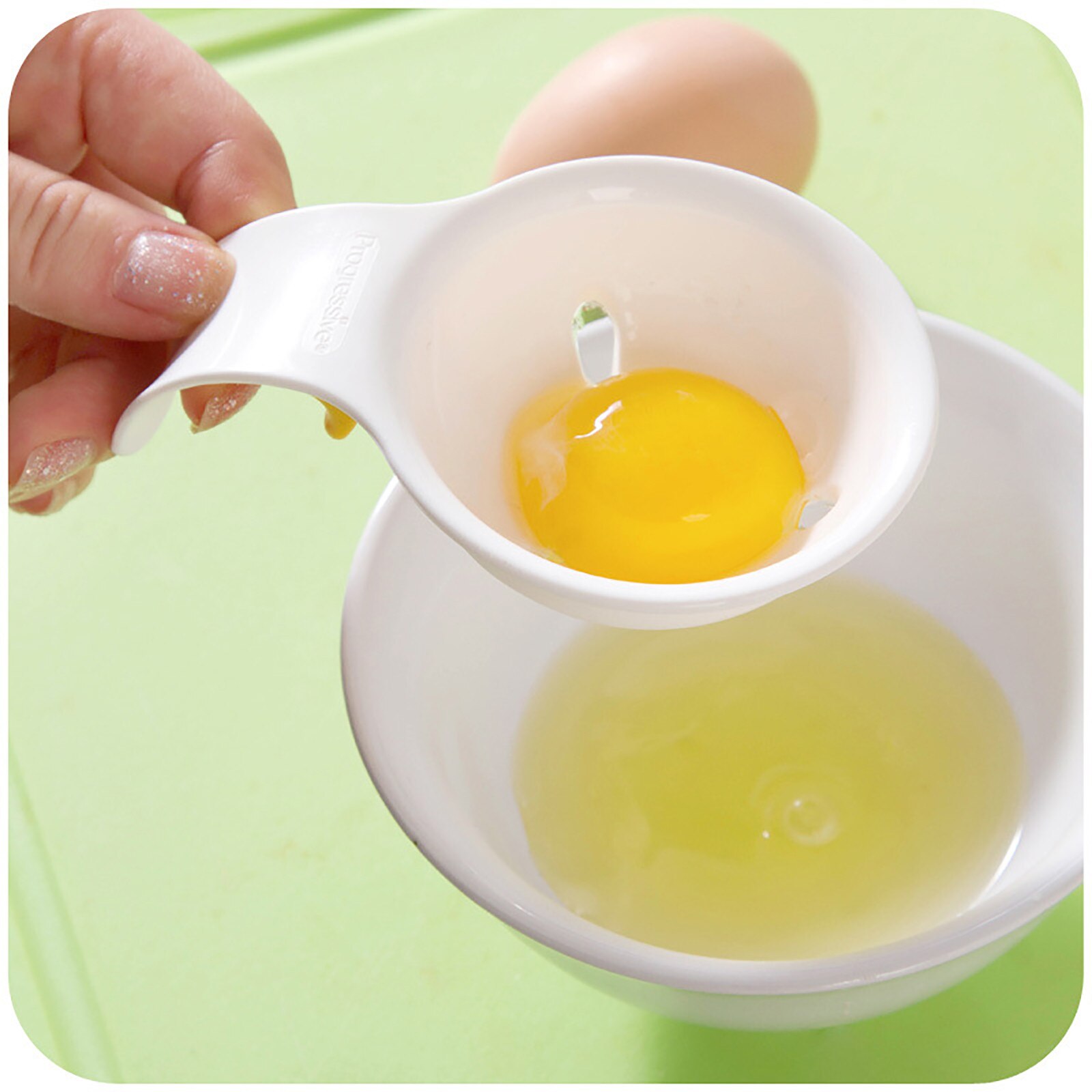 Portable Silicone Solid-liquid Separator With Silicone Support Frame Egg Poacher-egg Cups Cookware - Microwave Egg Cooker#35