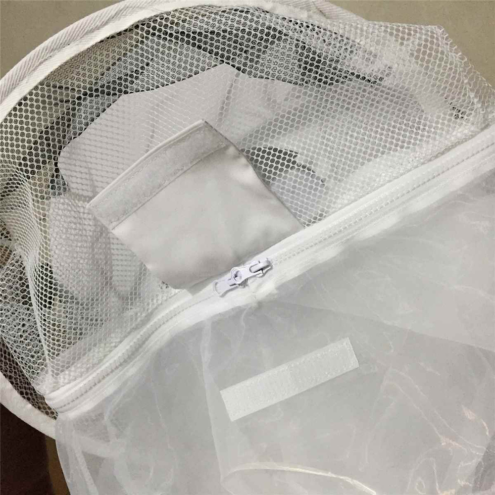 Ropa transpirable para apicultura Anti-abeja traje de apicultura dedicado medio cuerpo con tapa a prueba de abejas blanco