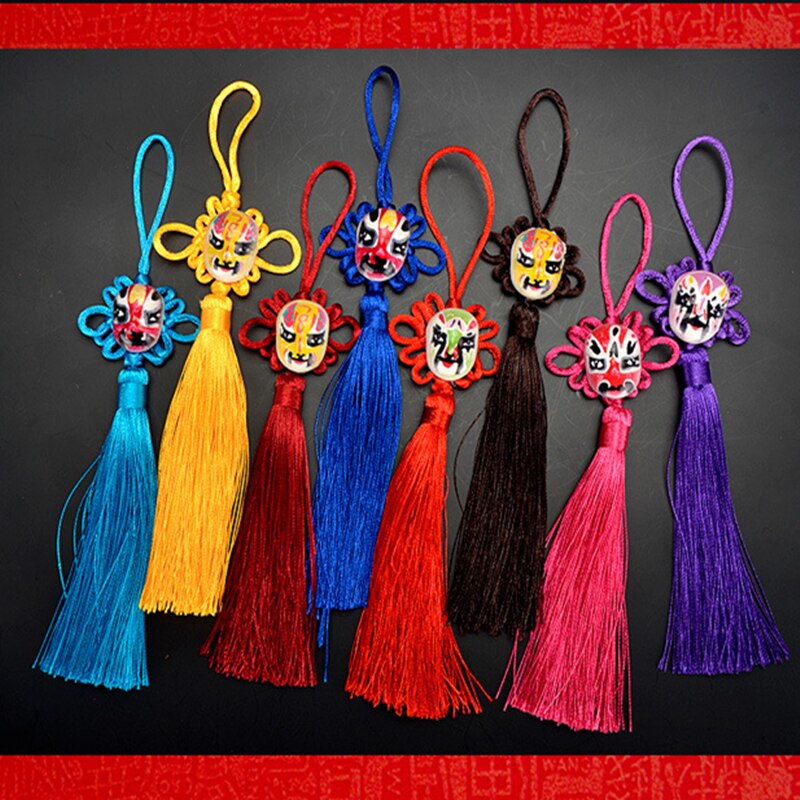 2 stuks facebook chinese knopen kwastjes diy sieraden gordijn kleding decoratieve accessoires autosleutels tas hanger knutsel kwastjes