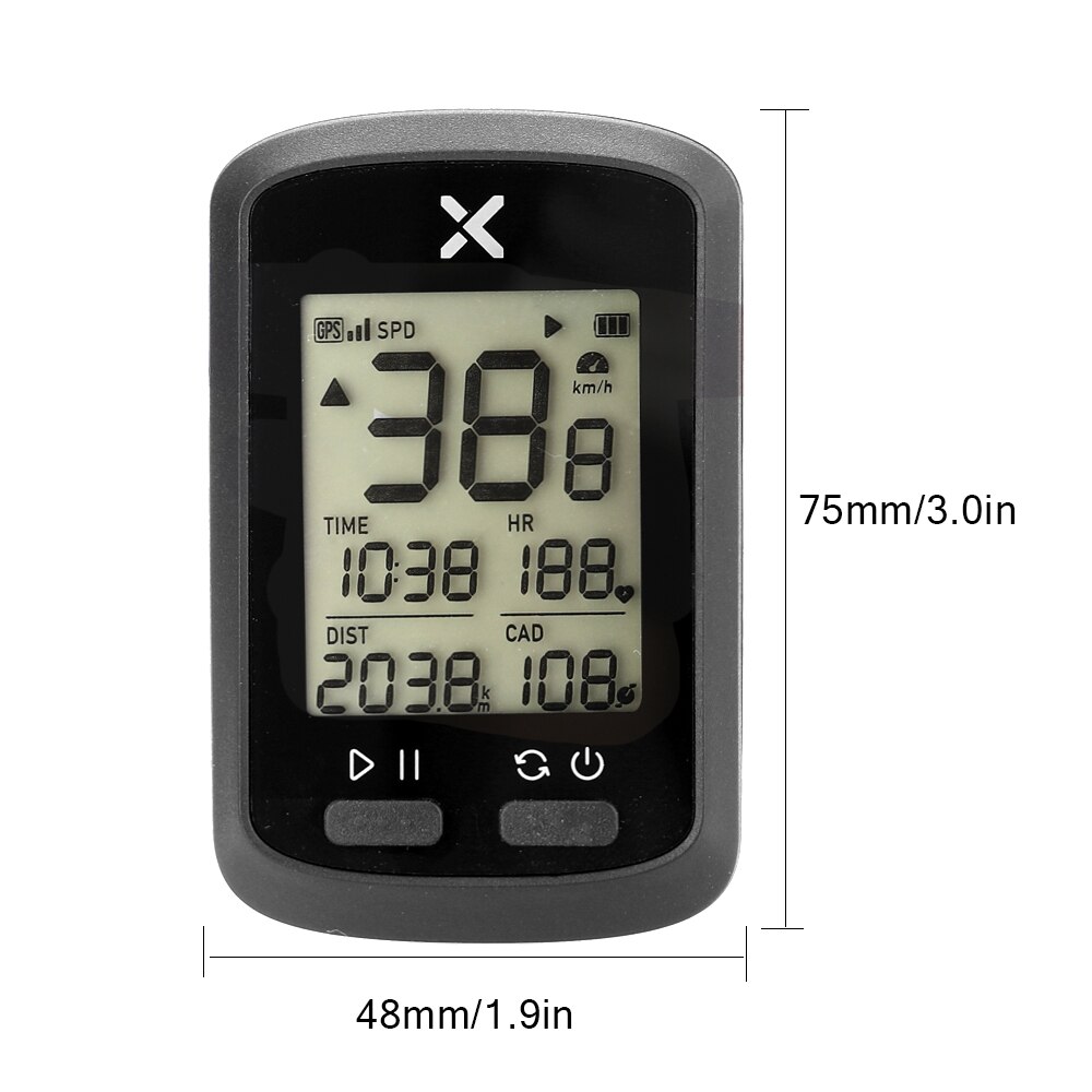 XOSS Bike Computer G+ Wireless GPS Speedometer Waterproof Road Bike MTB Bicycle Bluetooth ANT+ with Cadence Cycling Computers