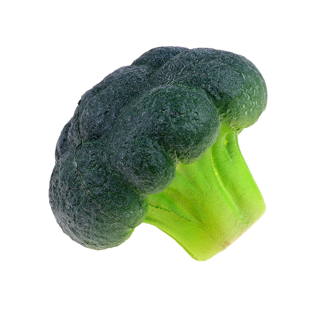 Stress reliever Speelgoed Broccoli Stress Reliever Geurende Super Langzaam Stijgende Squeeze Sleutelhanger 11cm Super langzaam stijgende D301211