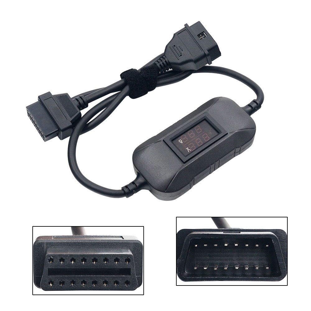 Factory Price 24V To 12V Truck Converter Heavy Duty Truck Diesel Adapter Cable Work For X431/Easydiag2.0/3.0/Golo 3 Scannner